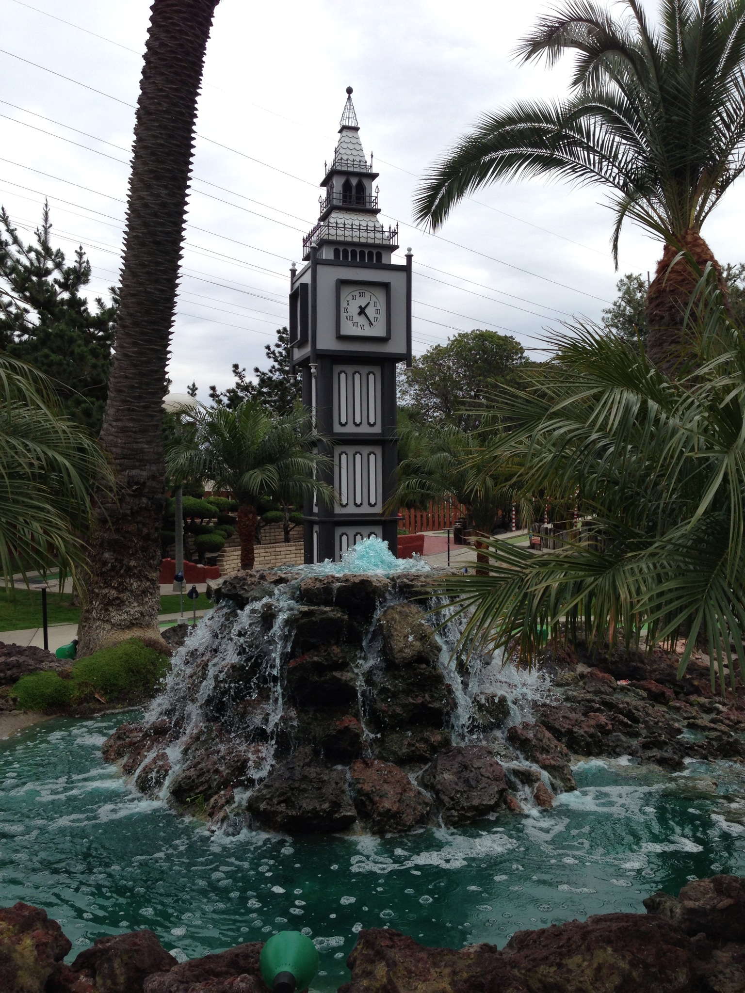  Suspicious mini-golf water/sludge 