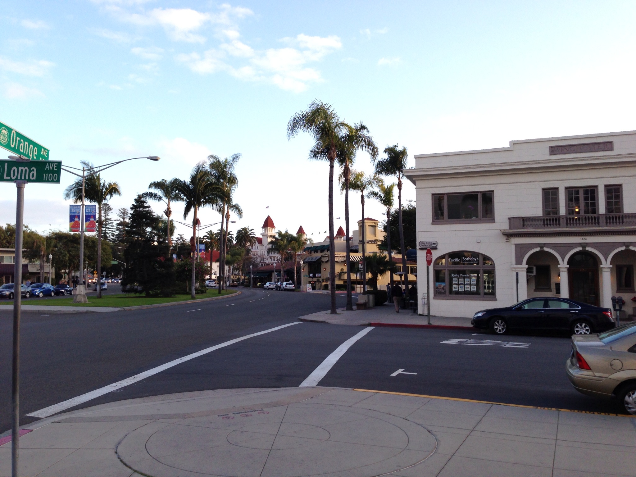  The town in Coronado. 