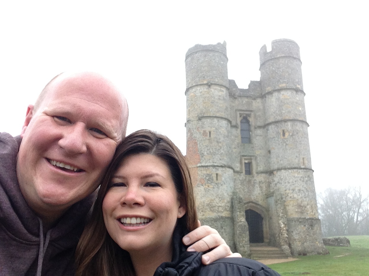  ​Dan and i at Donnington Castle 