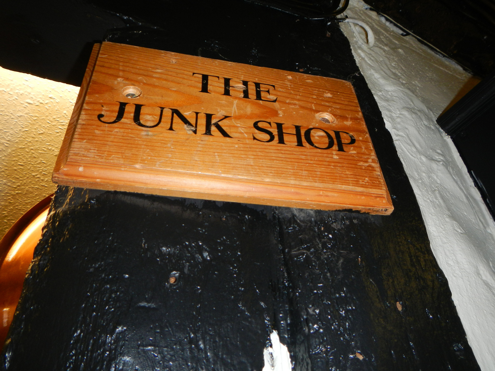  ​The Junk shop, located in a damp basement. 