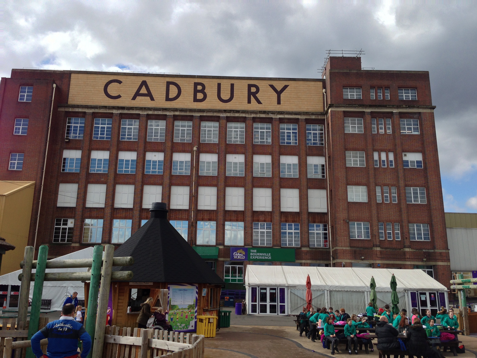  ​The Cadbury factory and playground. 