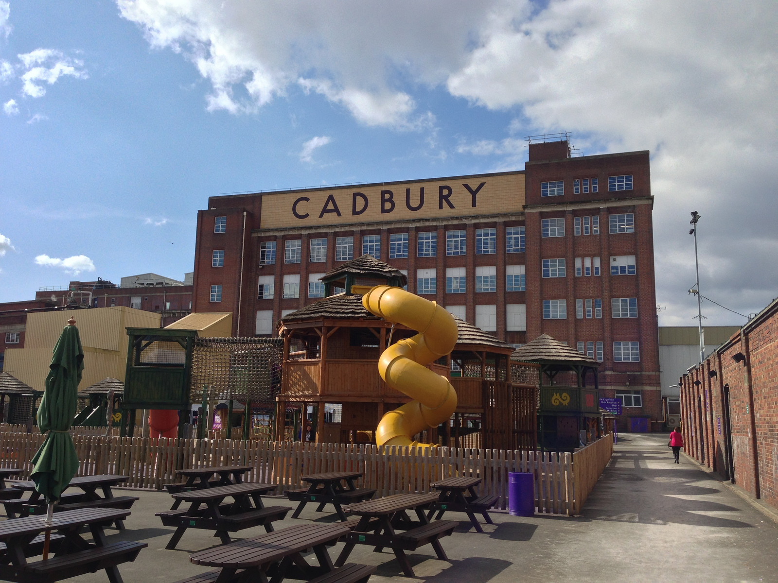  ​The Cadbury factory and playground. 