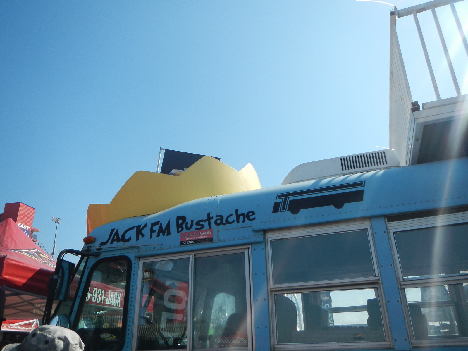 The Jack FM bustache