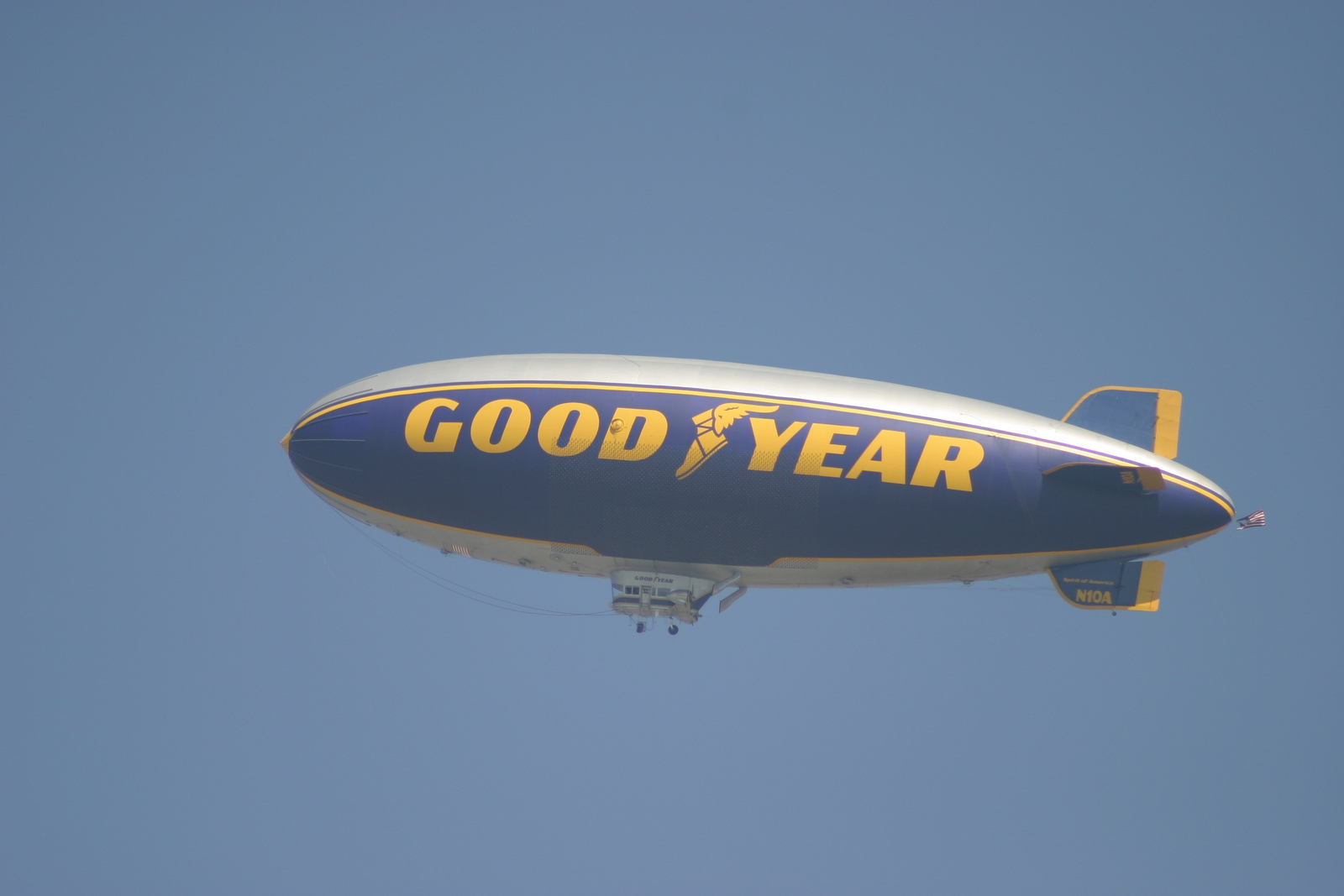  What would a sporting event be without the Goodyear Blimp?​ 