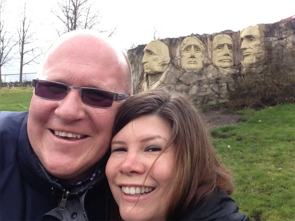 Mount Rushmore at Legoland Windsor.