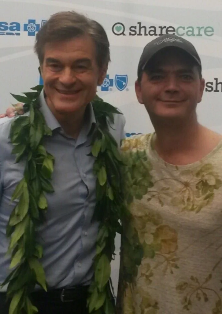 Brian Evans met with Dr. Oz on February 22, 2017, personally handing him 34 copies of United States Governor Proclamations that have been issued at his request. We will have more news regarding this shortly. Brian spoke to Dr. Oz about Sleep Apnea, and what occurred to his mother, Helen. She was a big fan of his show.
