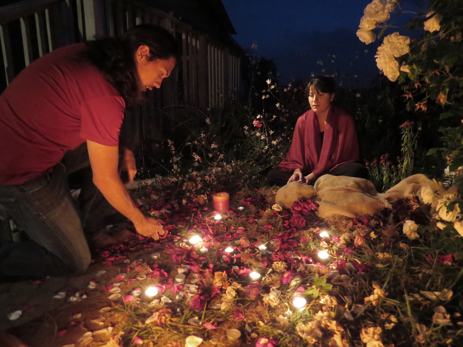 Lighting Candles