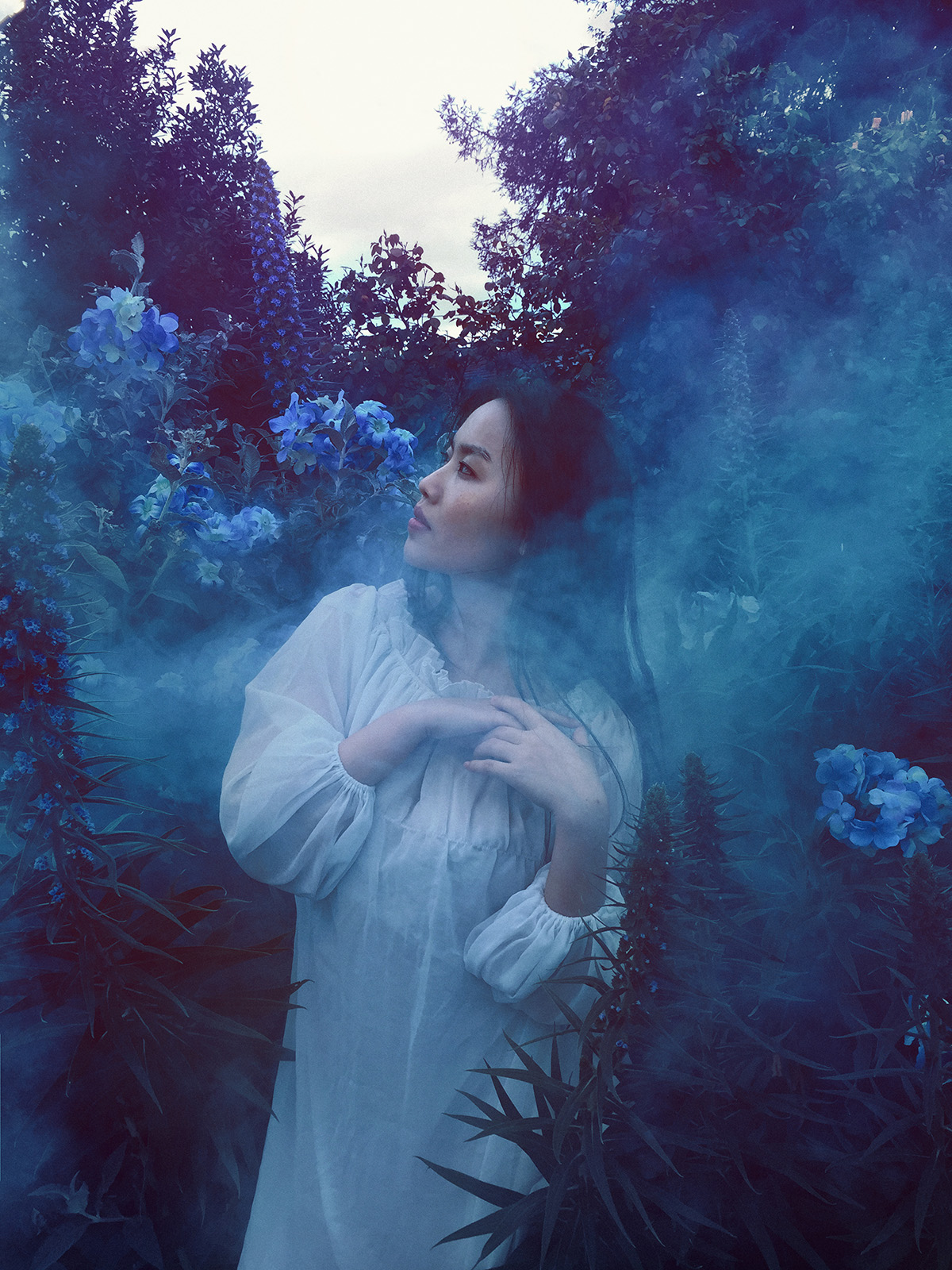 I love using the fog machine to add atmosphere to images. 