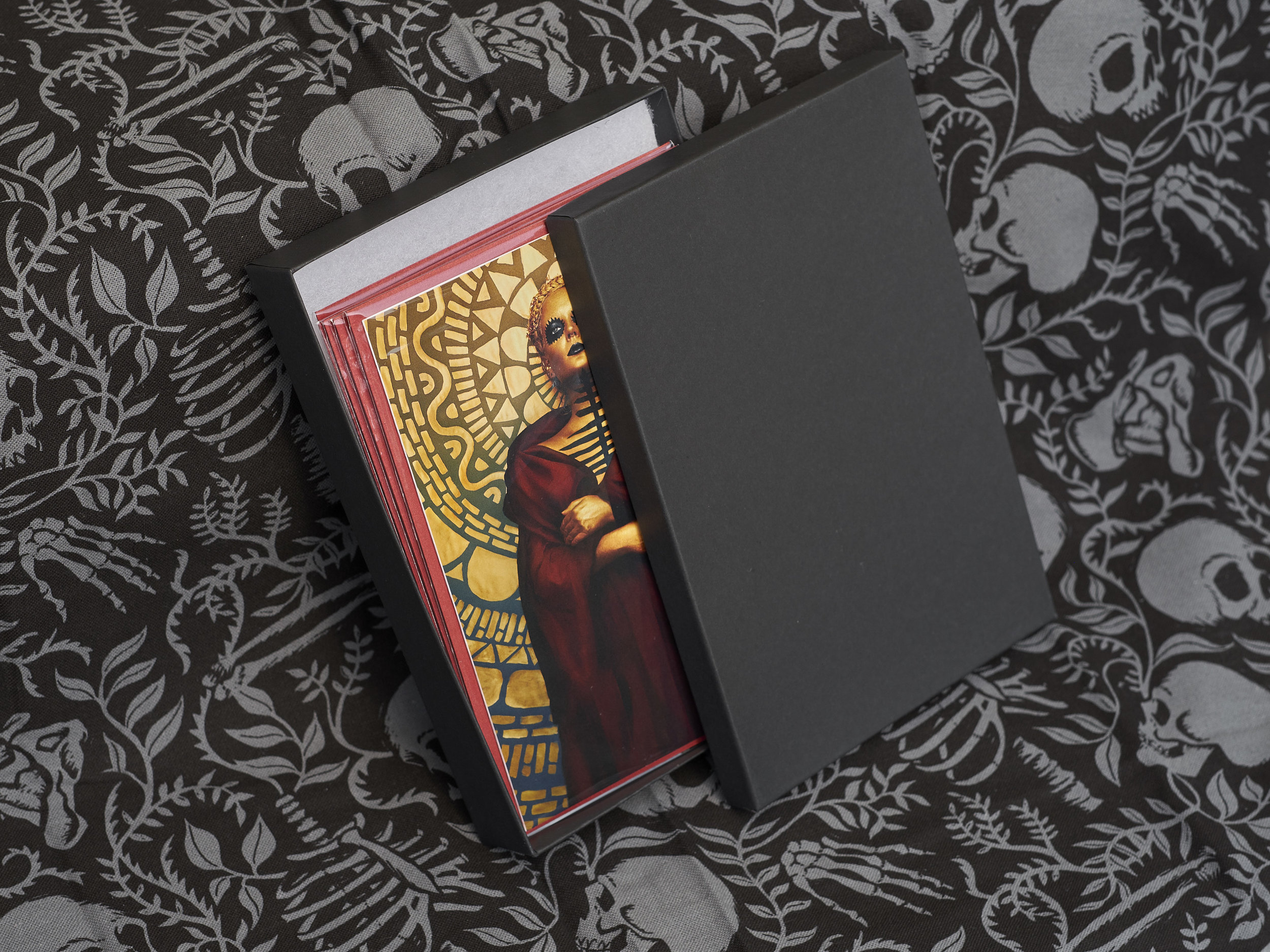 Dia De Los Muertos Greeting Card Gift Box