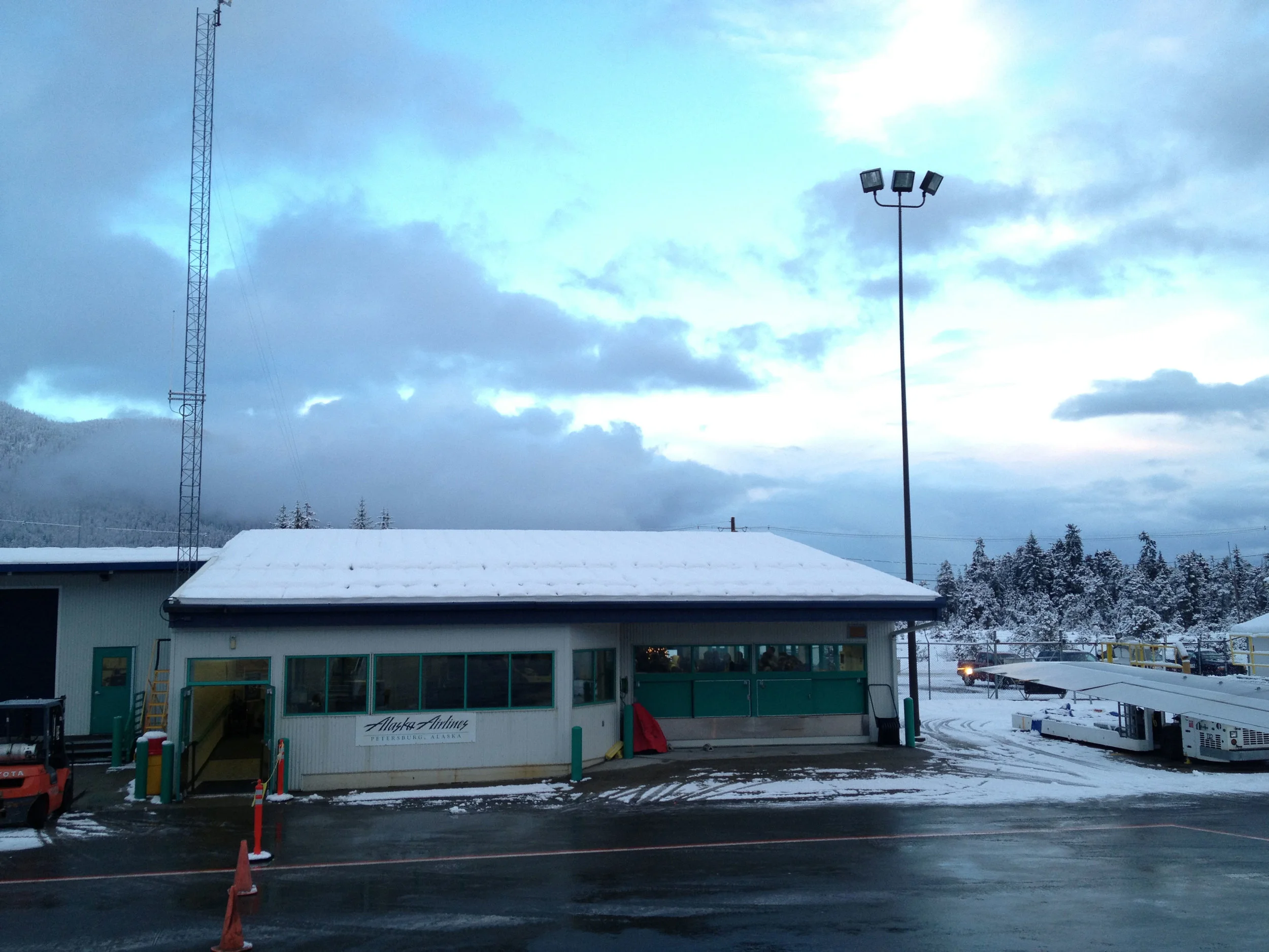 Petersburg Airport. Not to be confused with St. Petersburg Airport.