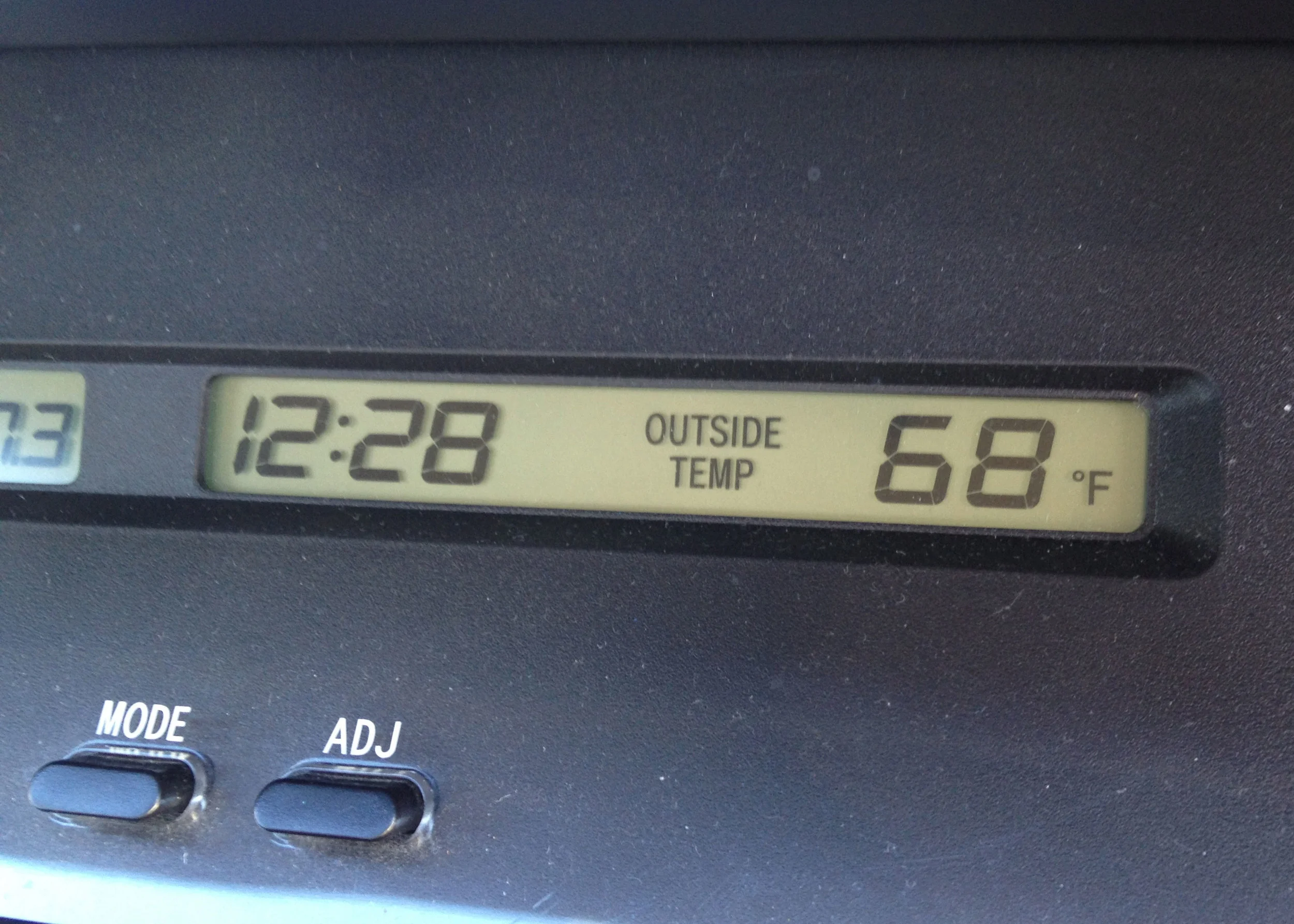 I wasn't expecting it to be this warm IN THE WINTER.