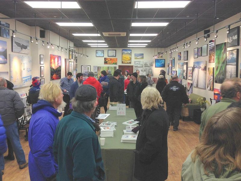 The new gallery space.