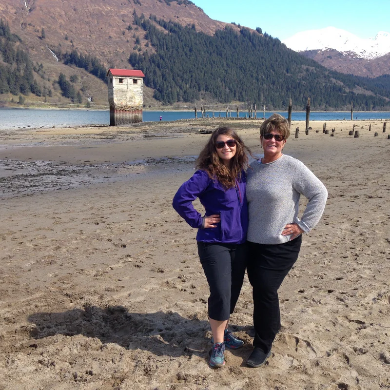 Sarena and her sweet Momma, Maggie.