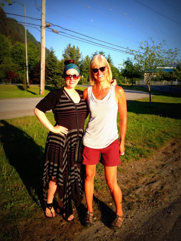 With Michelle on her 50th.