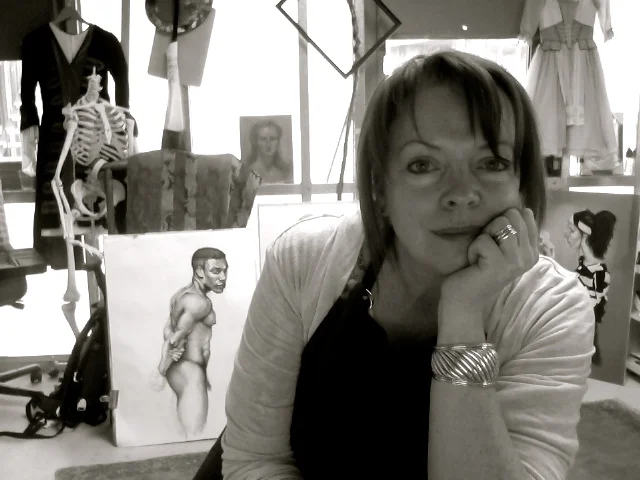 working in the studio at Wimbledon Art Studios.London.2012-2016.