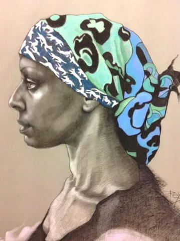 Duncan Rosslyn Aisha,pastel and charcoal on paper..jpg