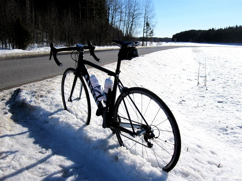 First outdoor ride in 2012