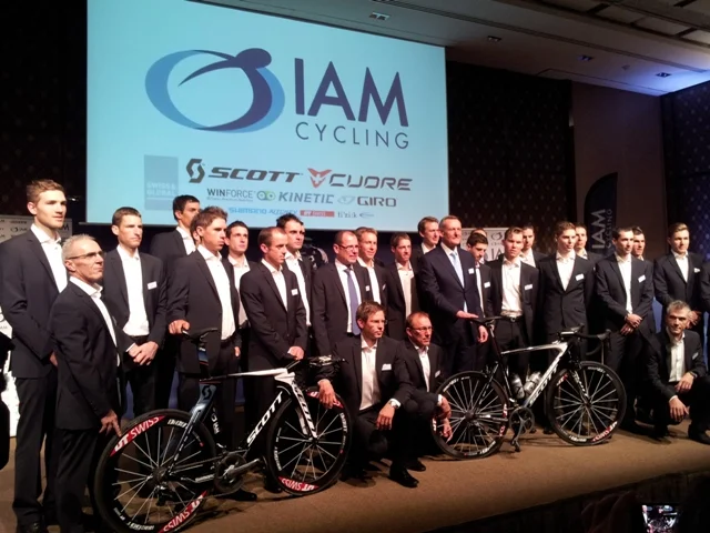 Team IAM Cycling presentation
