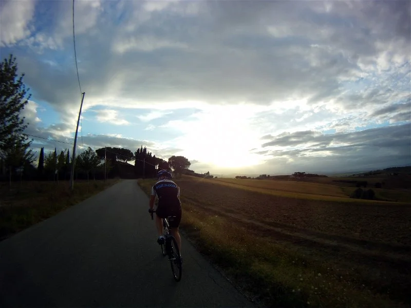 The silent cyclist