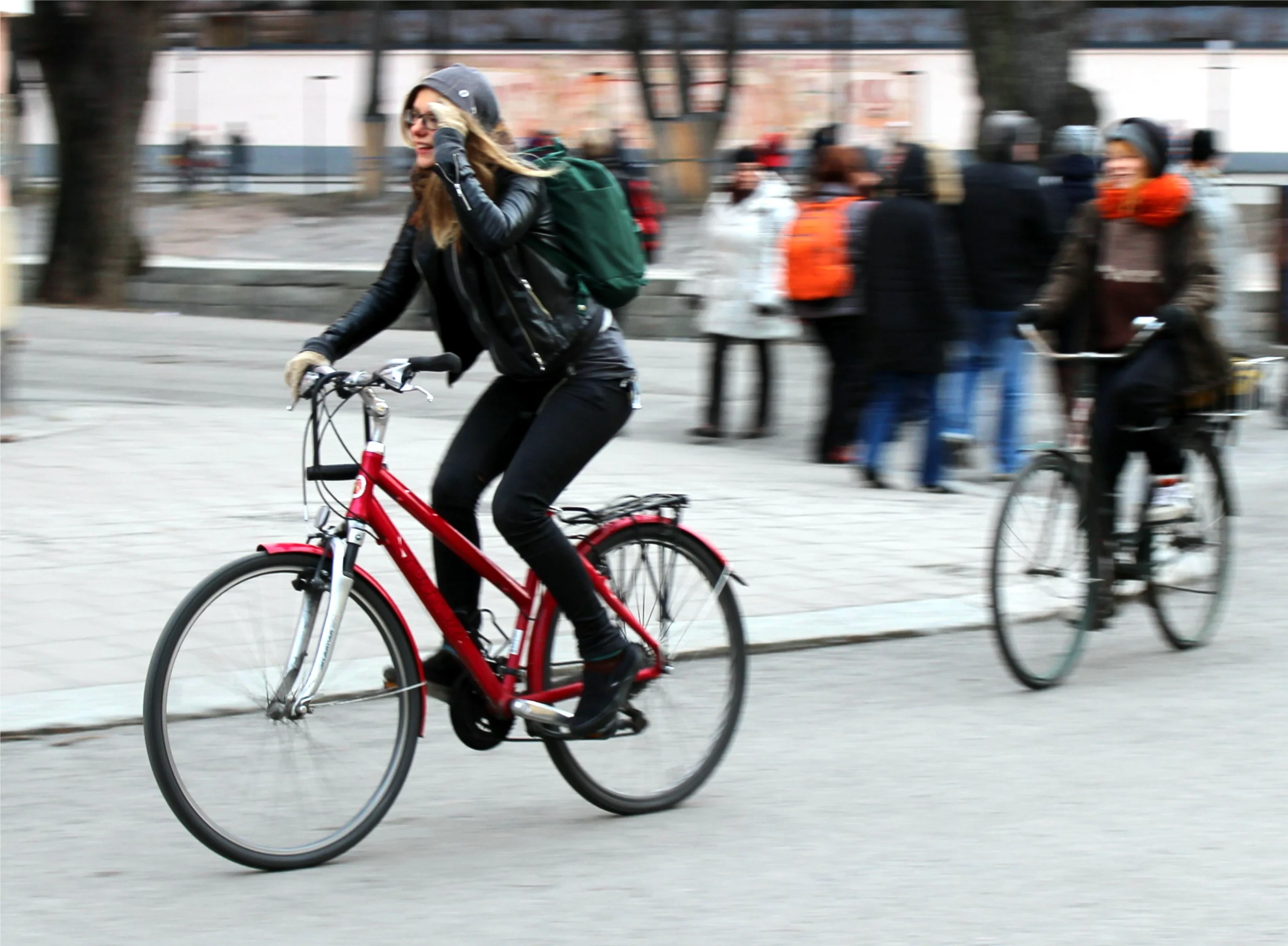 Cyclists against unsafe city planning