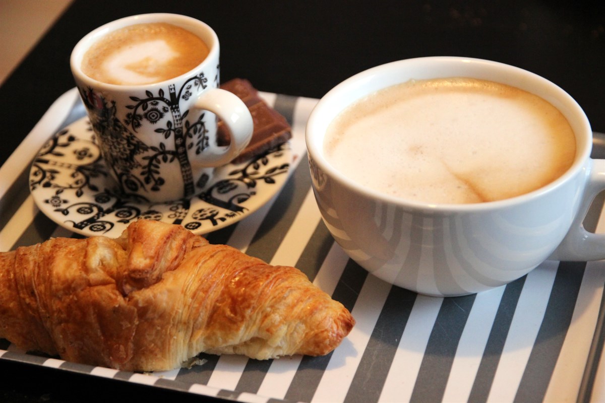 You don't have to go to the cafe to get proper coffee ;)