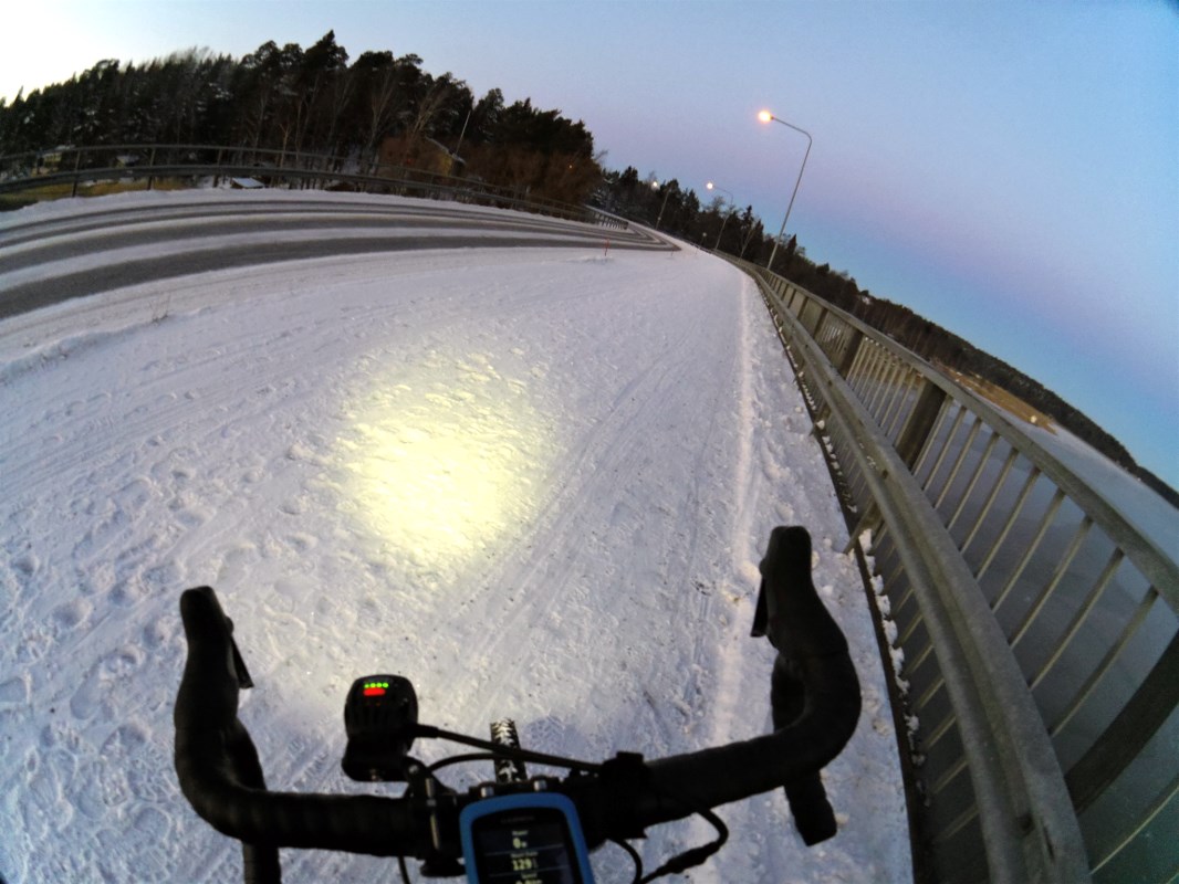 The NiteRiderPro 1200 Race lightening up