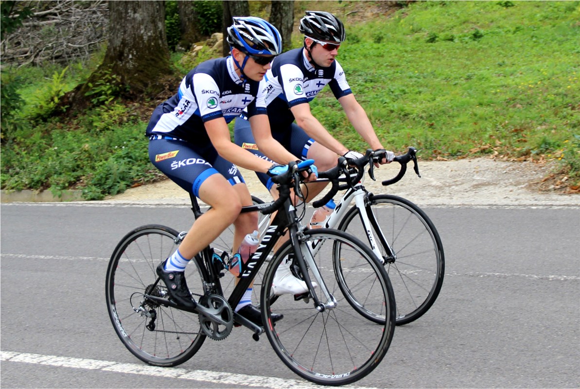 Pushing up Monte Amiata