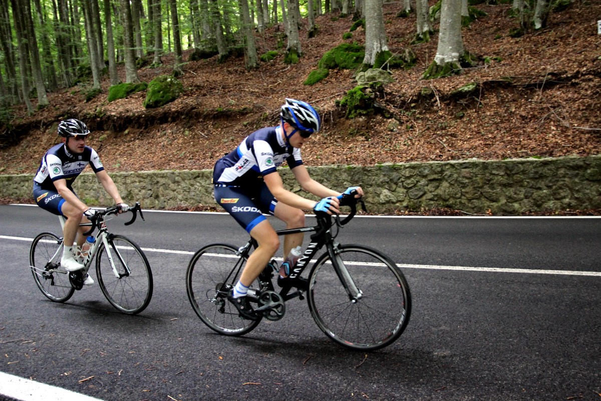 Further pushing up Monte Amiata