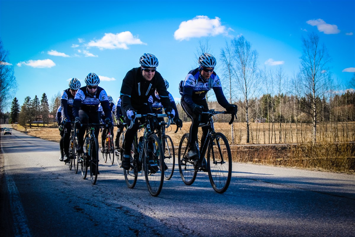 Kimmo Kananen took the boys out for a ride