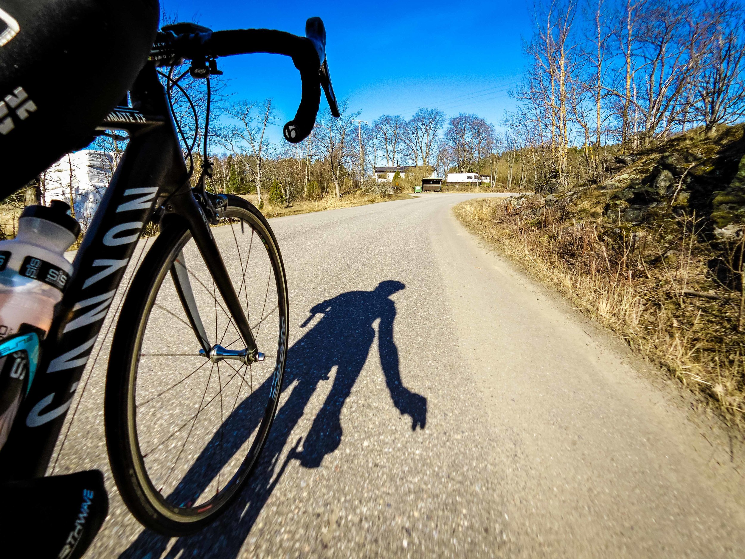 First ohensaari ride this year in sunny weather