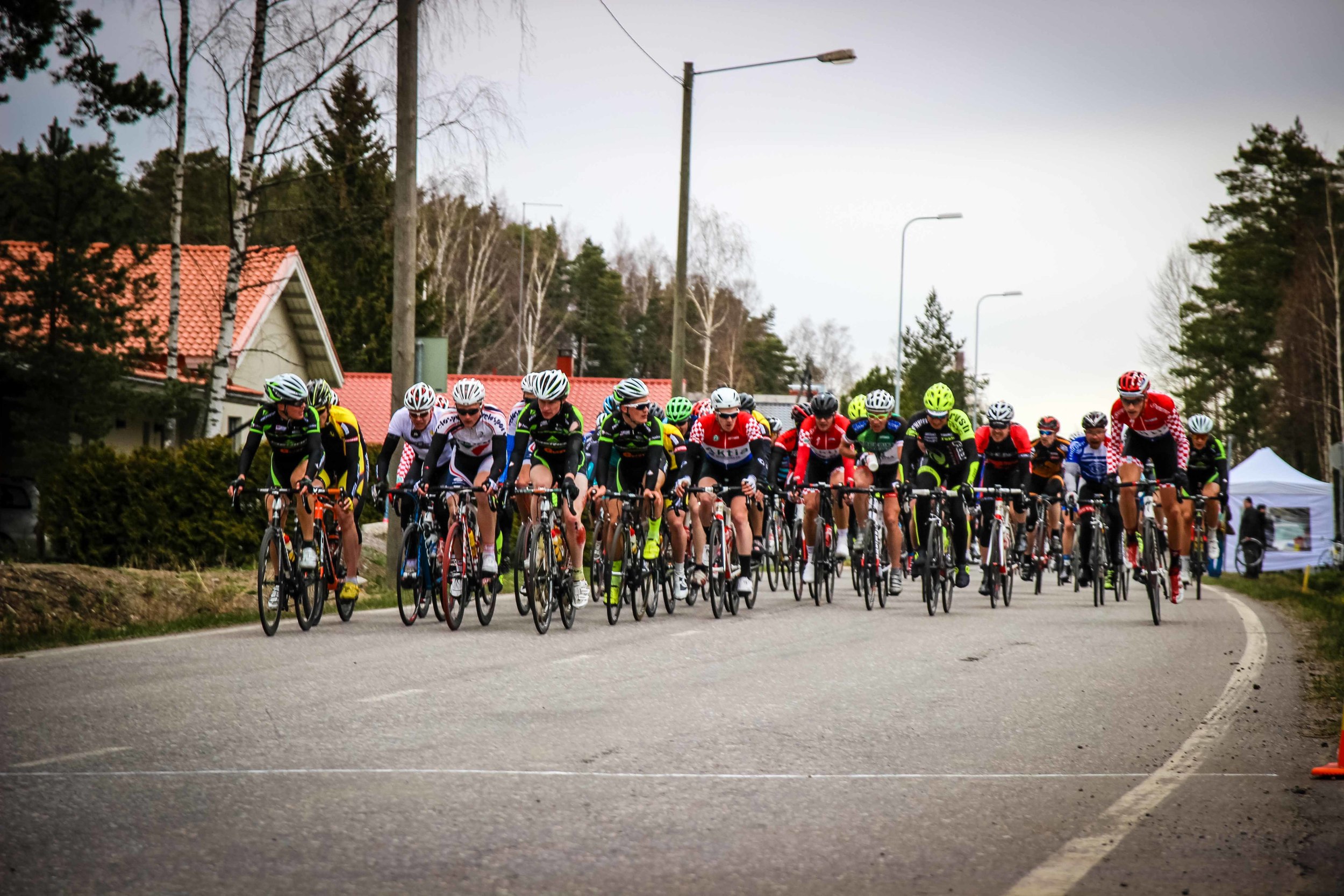 Heading into the last lap there was an attack by Aleksi Hänninen (Porvoon Akilles)