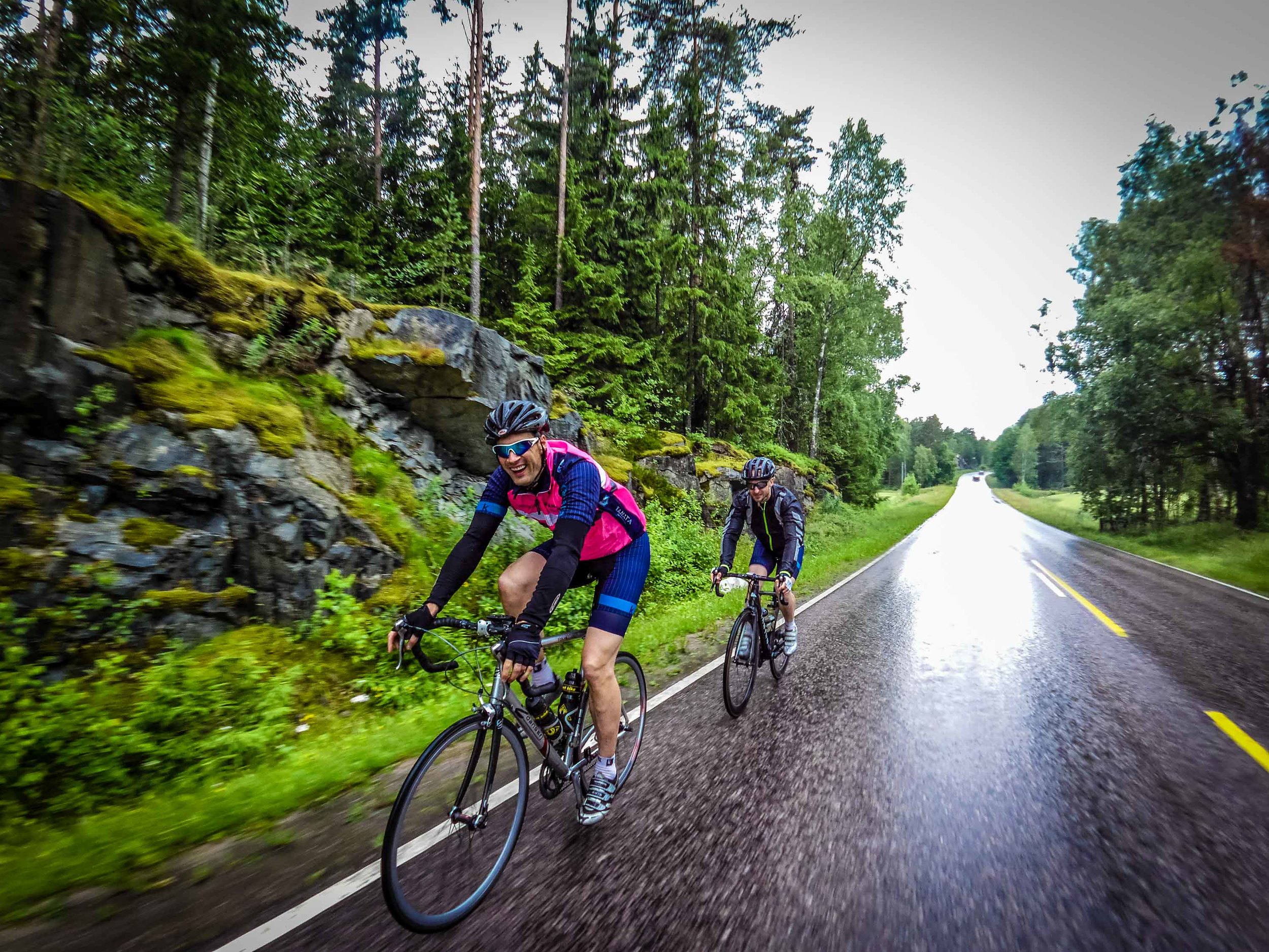 We had a lot of fun, despite some showers!