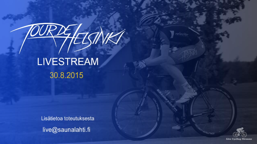 You can still watch the Tour de Helsinki 2015 on YouTube .