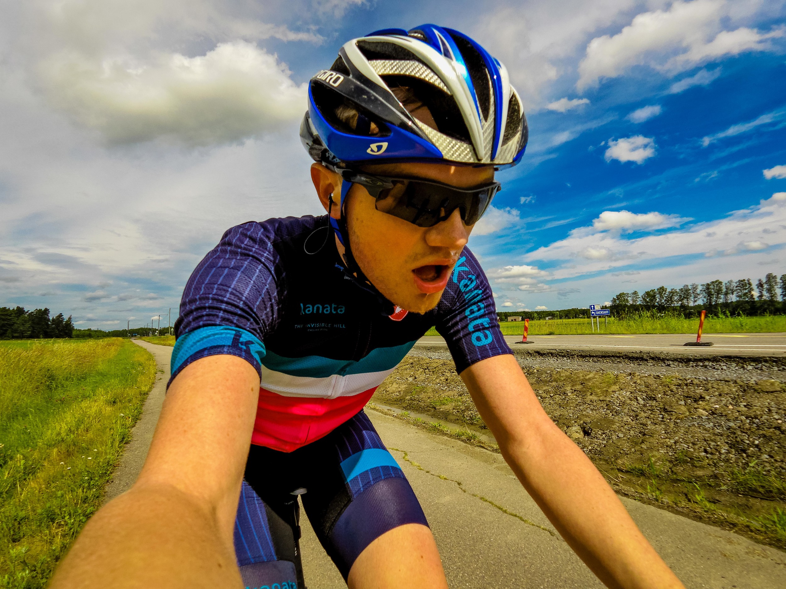 I tried to put in some hard interval training during July, and it was not always pretty...