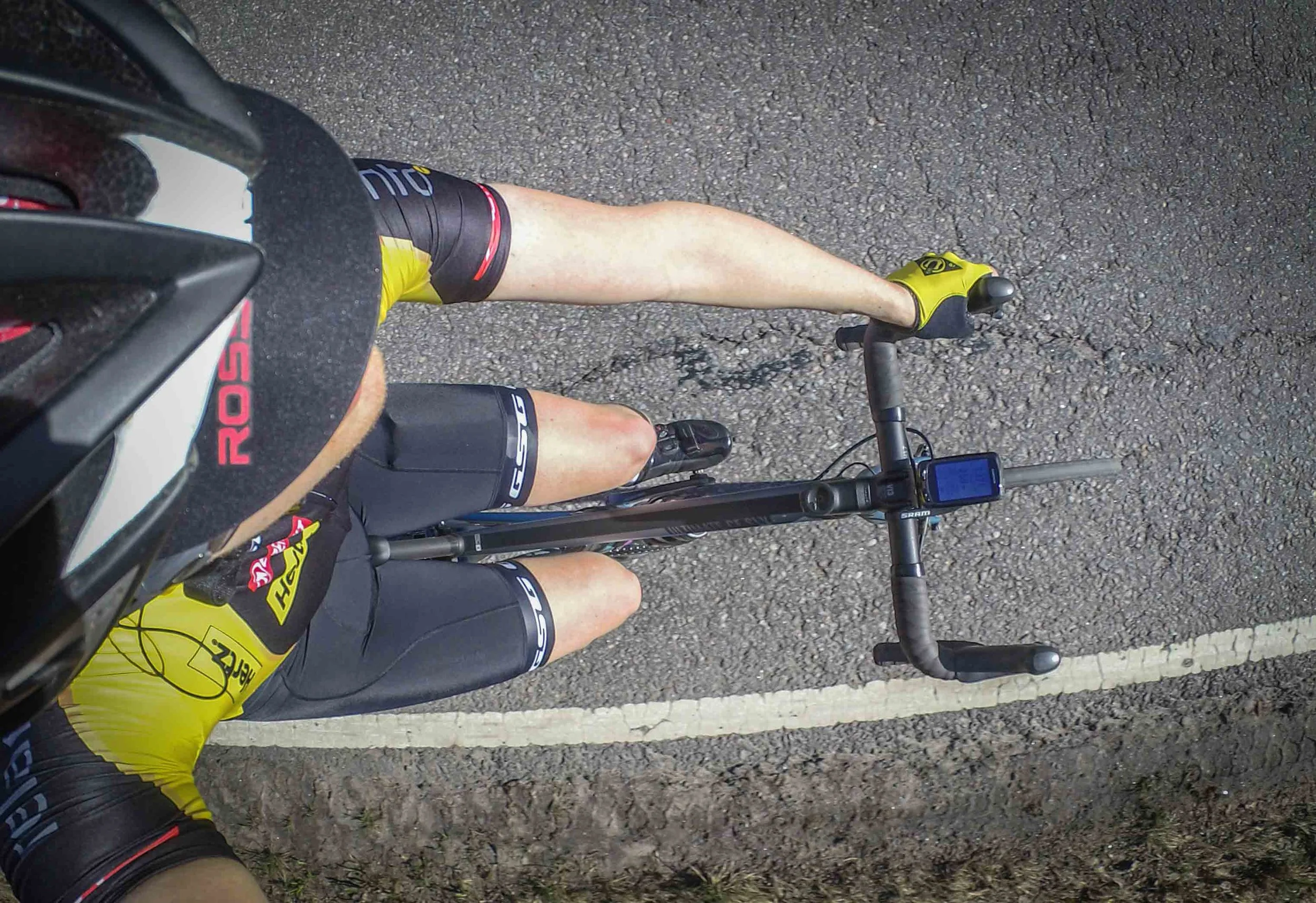 First ride in short sleeves was May 9th.