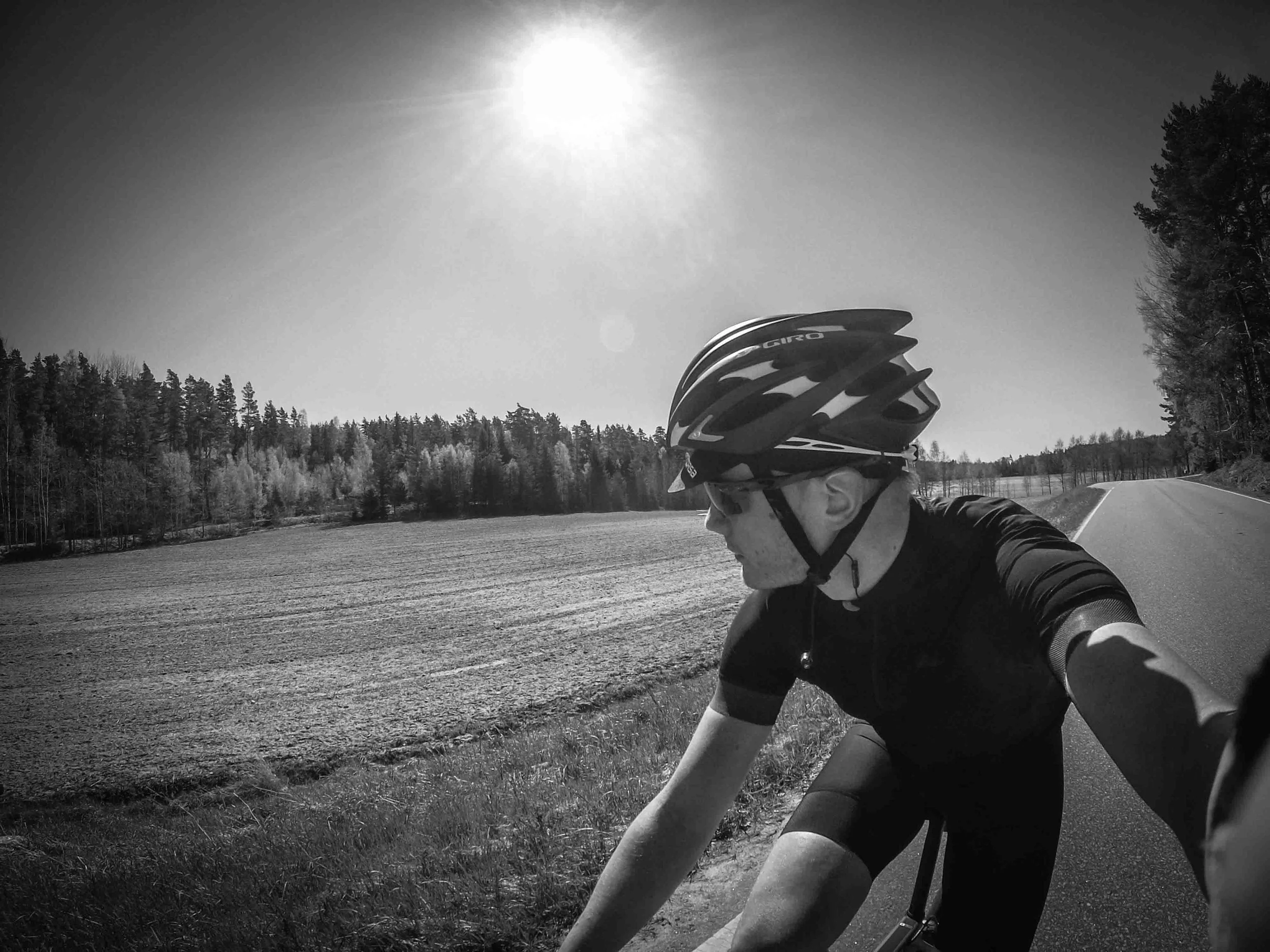 I did my first +100 km ride (in Finland this year) May 10th. It was a superb day in the saddle!