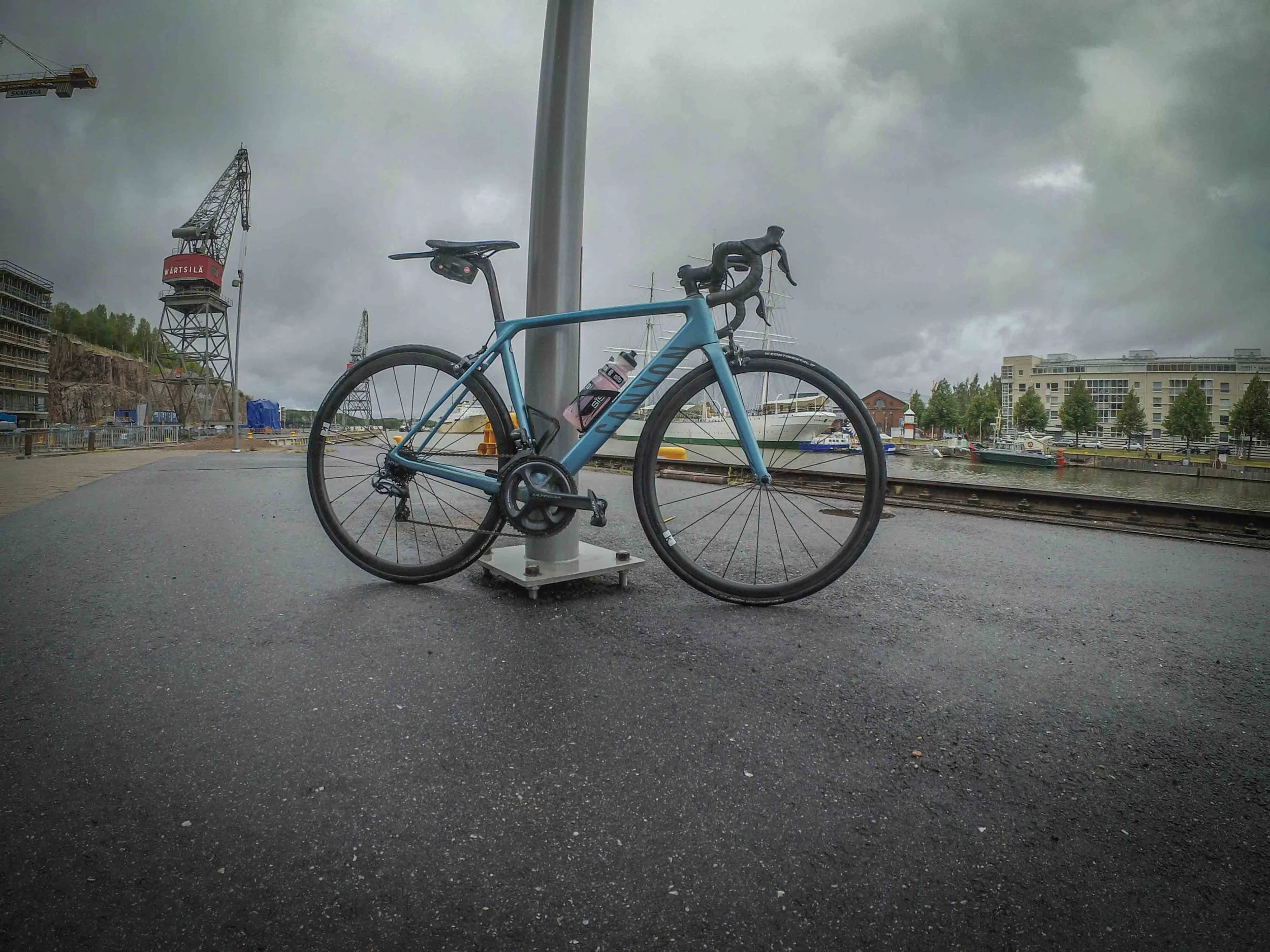 I took a nice soaky ride on midsummer eve. What a great ride despite the rain!