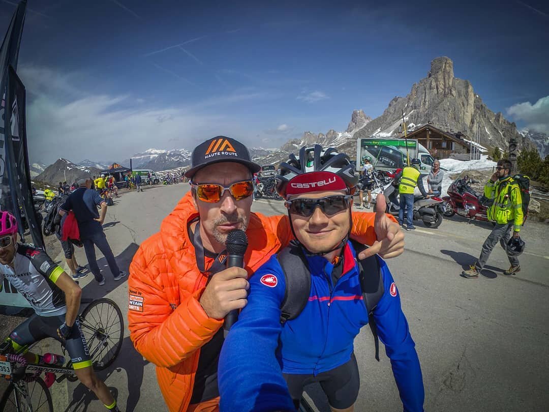 No words to describe this thing called #hauteroutedolomites2019! An amazing event with breathtaking views, superb people and steep enough climbs! Thank you @haute_route and all fellow riders! #invisiblehillcycling #roadcycling #py&ouml;r&auml;ily #cy