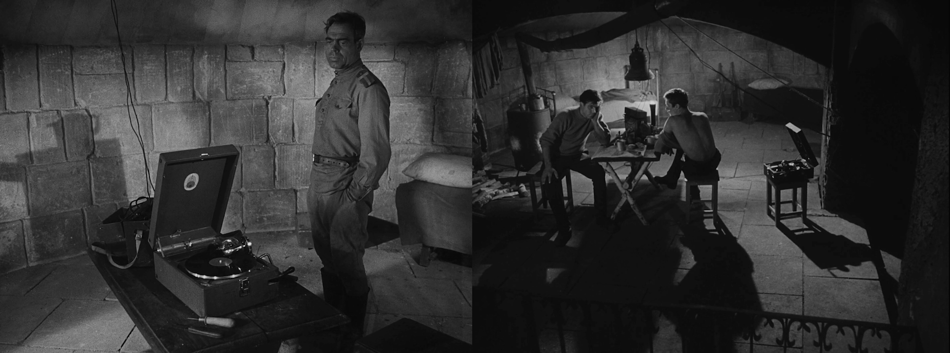 An angelic voice from beyond the front.