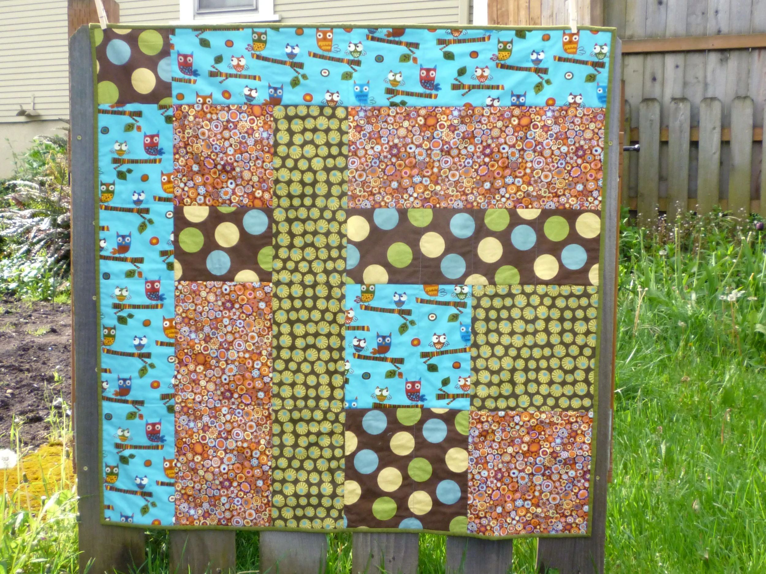Lattice Baby Quilt