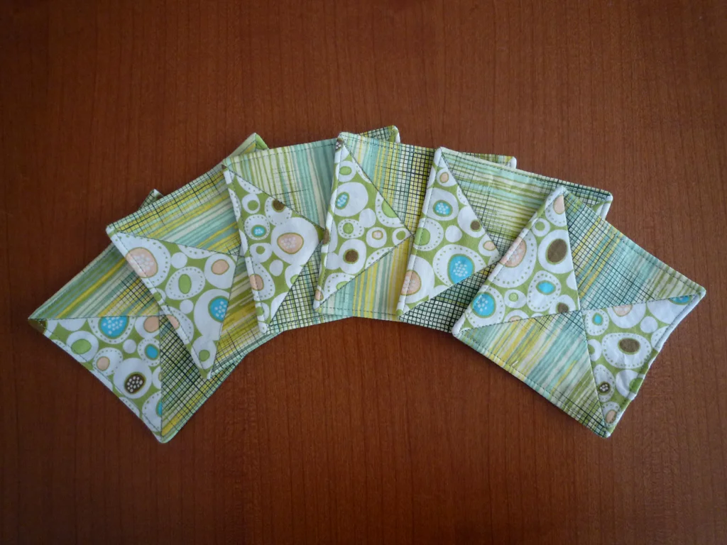 Contemporary Coasters in Soft Earth Tones