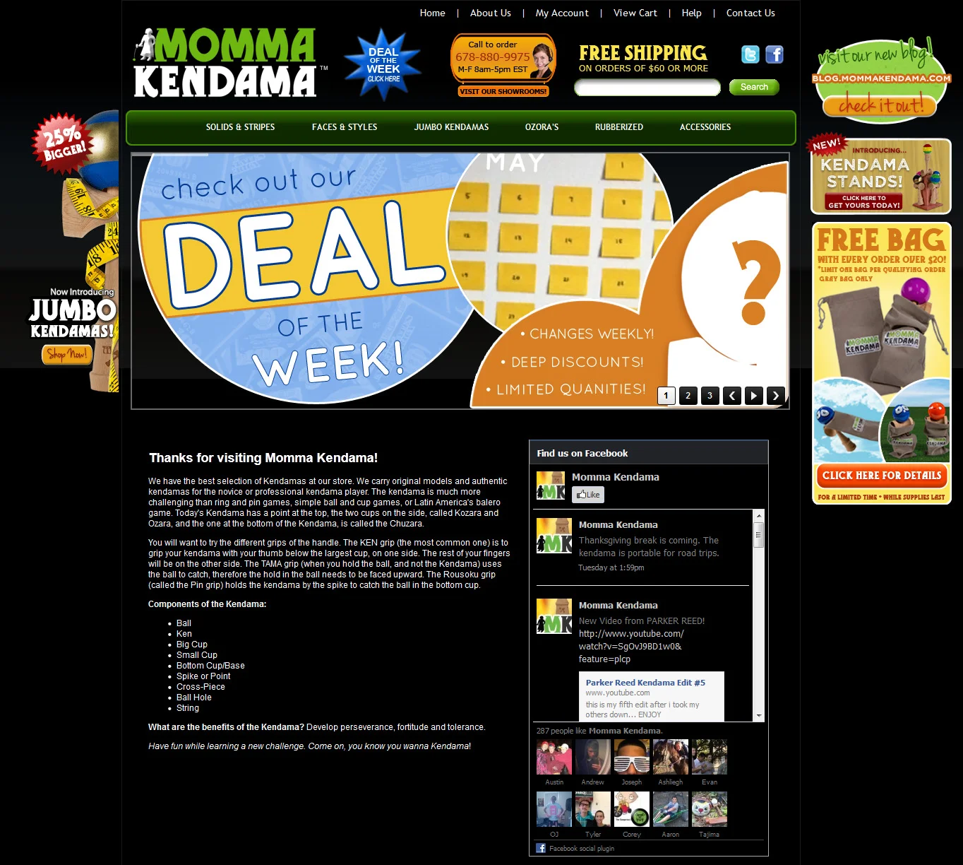 momma kendama homepage
