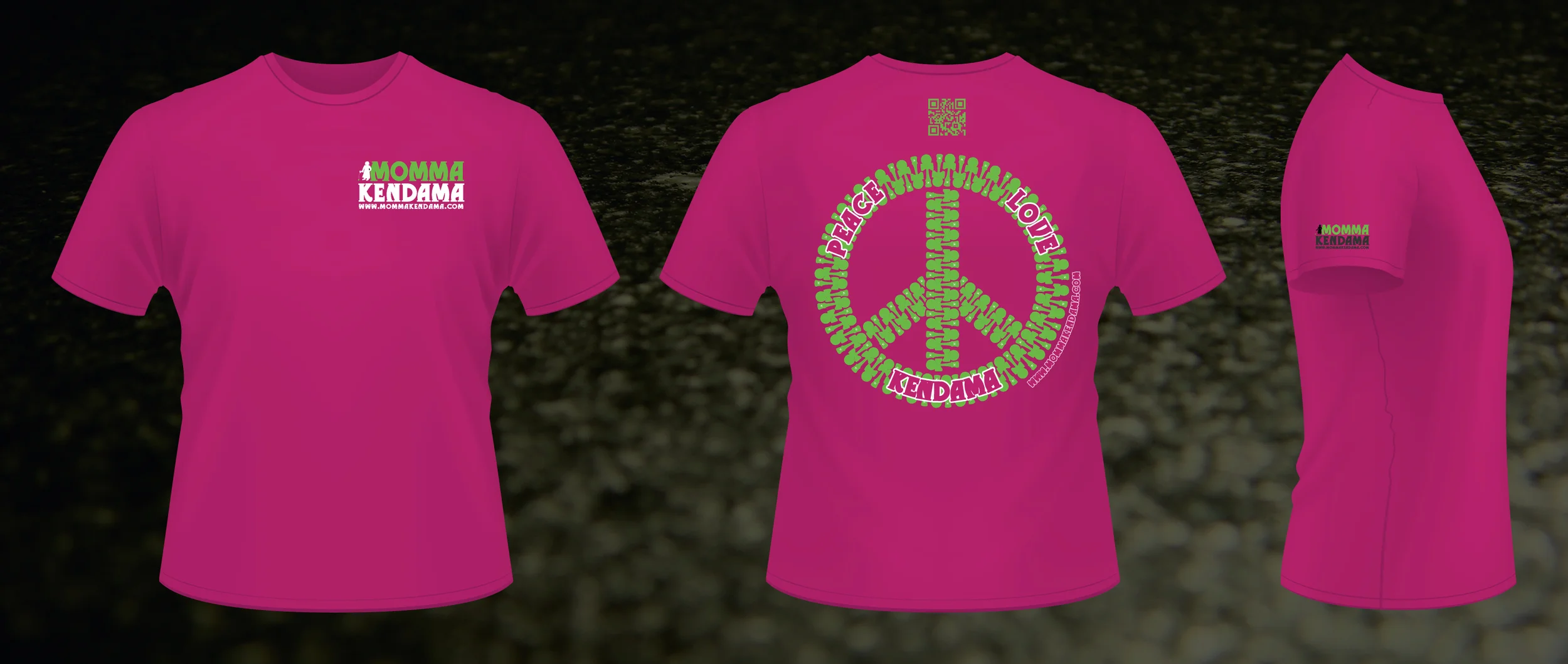 'peace. love. kendama.' t-shirt