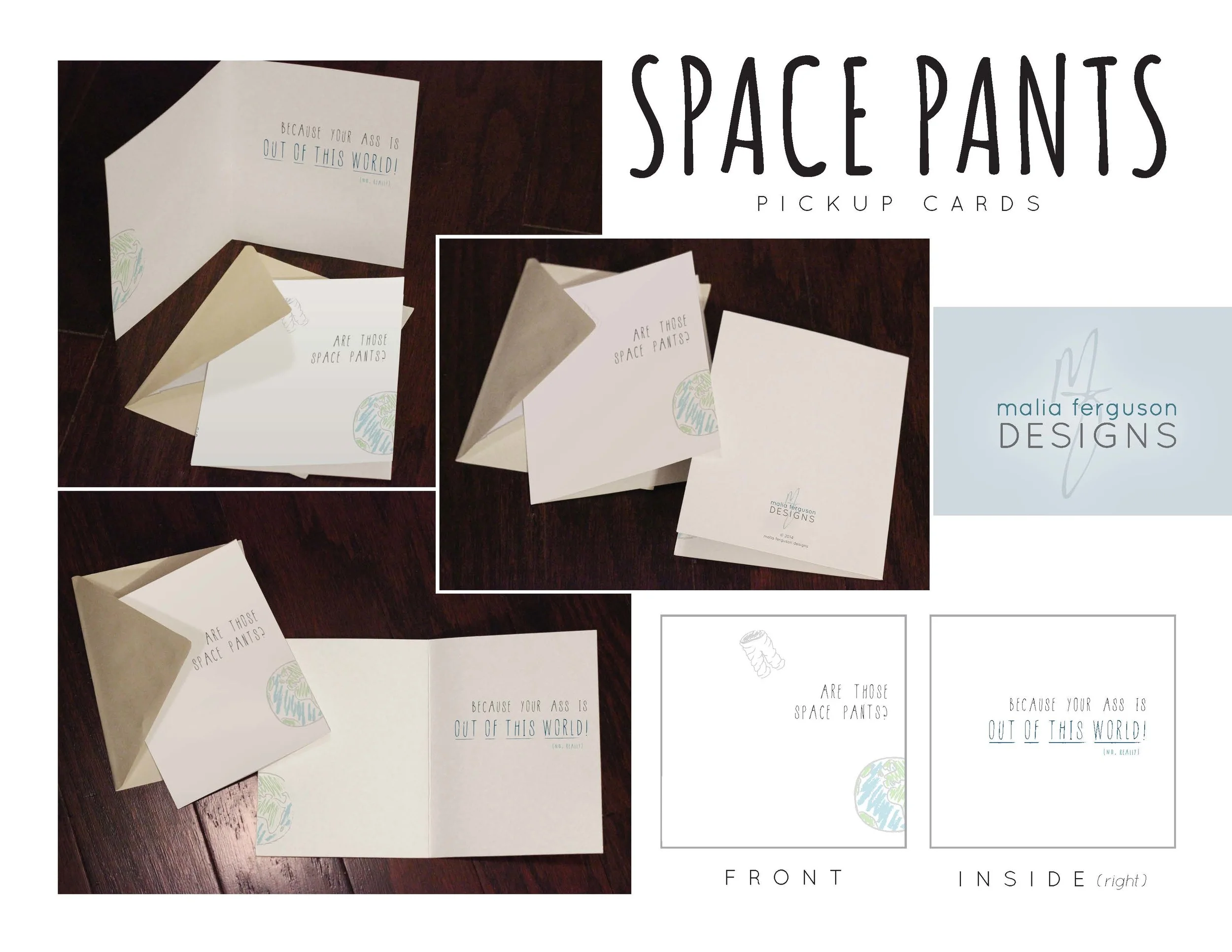 Space Pants Pick-Up Card