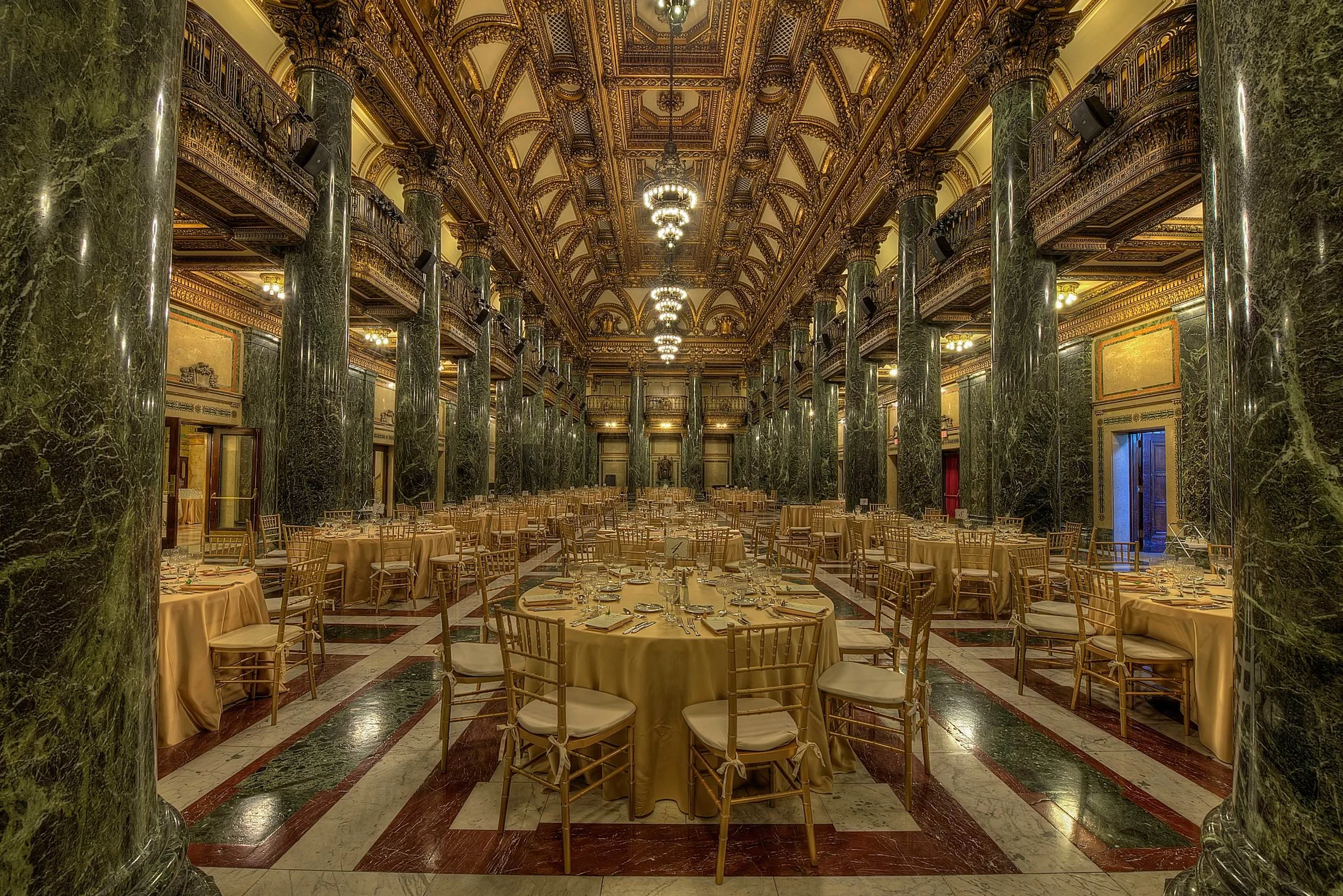 Carnegie Music Hall Lobby Brook Ward Photography