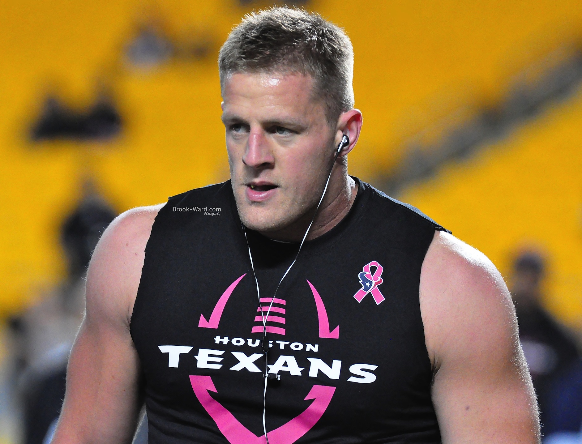 J. J. Watt - He is a big dude....