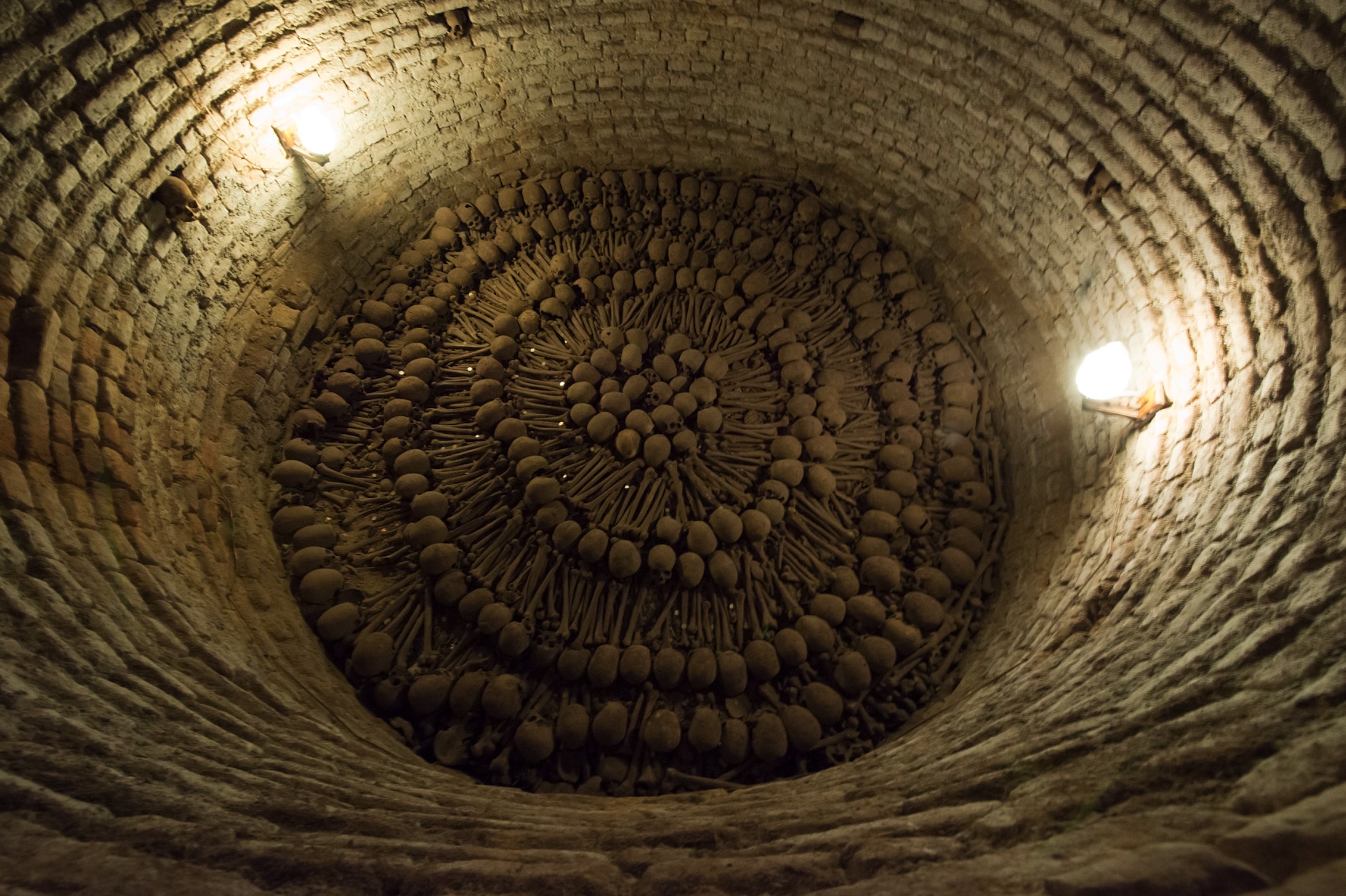 This is from the catacombs in the lower levels of the church
