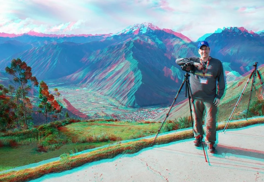 Me in 3D....get your 3D glasses out