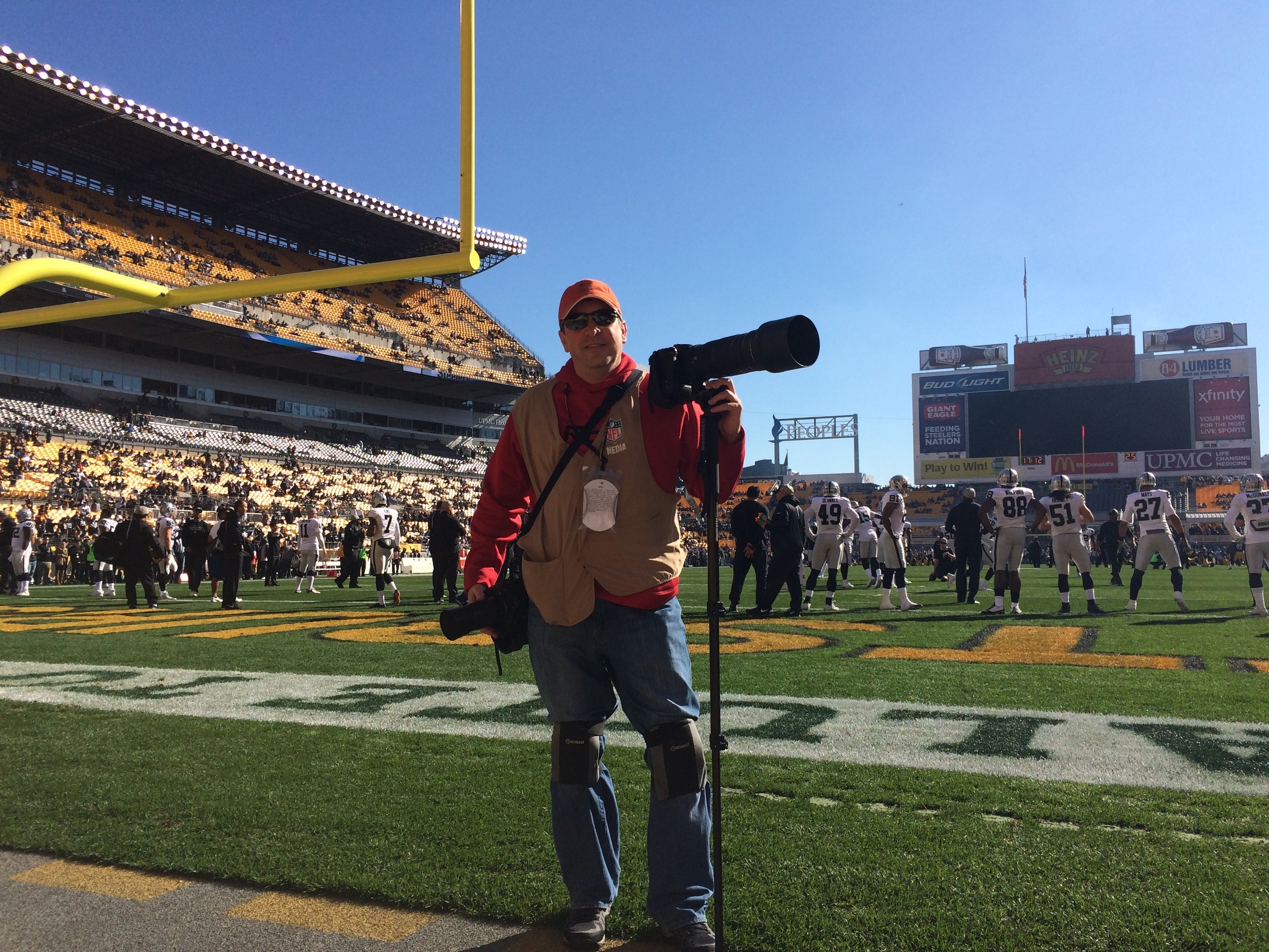 Me just prior to the game.