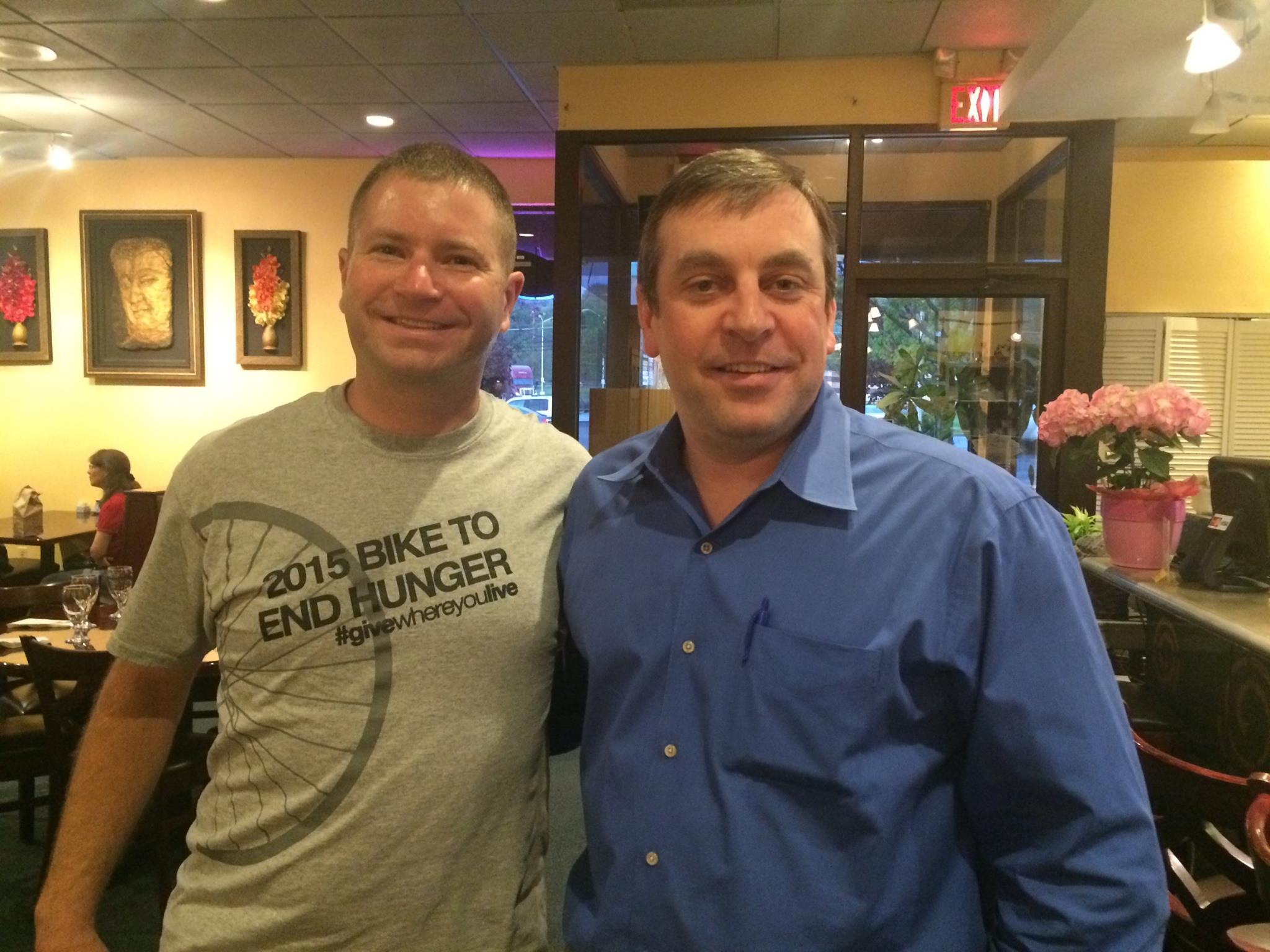 I got a chance to visit with my cousin Eric for the first time in many years. 